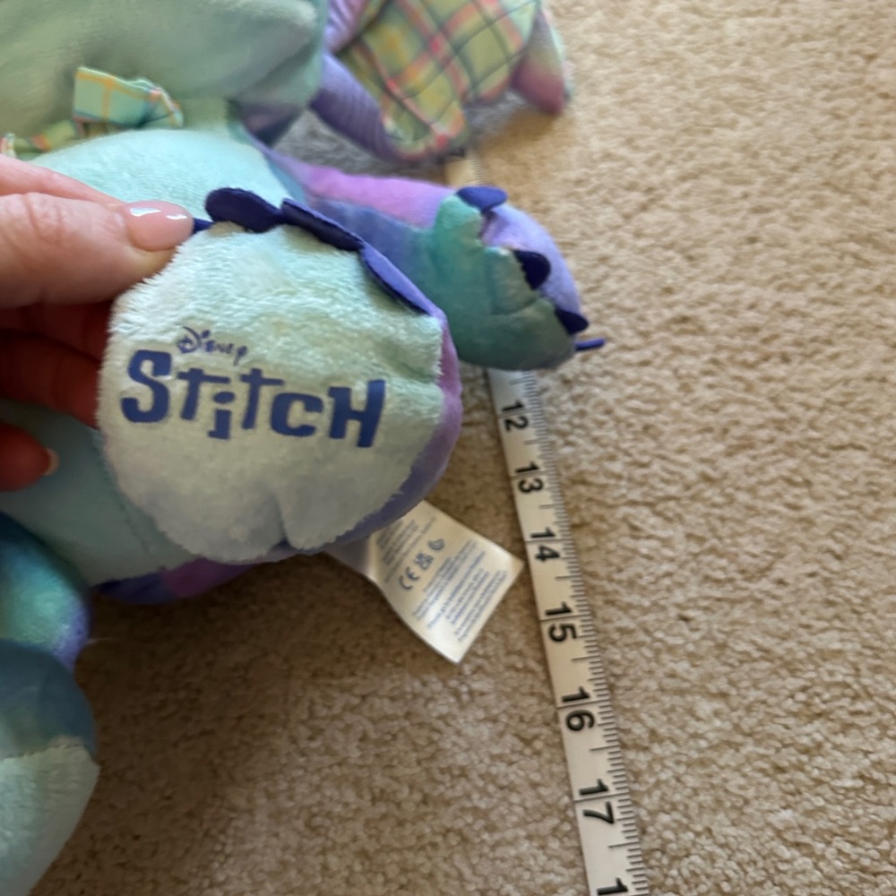 Disney Stitch Stuffed Animal with Colorful Pajamas - Picture 6 of 7